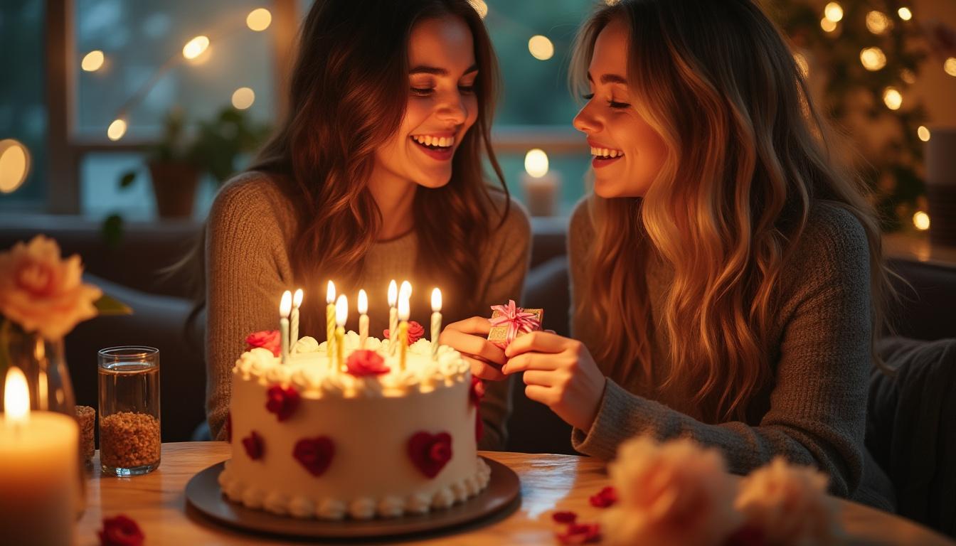 découvrez des textes touchants et sincères pour souhaiter un joyeux anniversaire à votre amour avec émotion et tendresse.