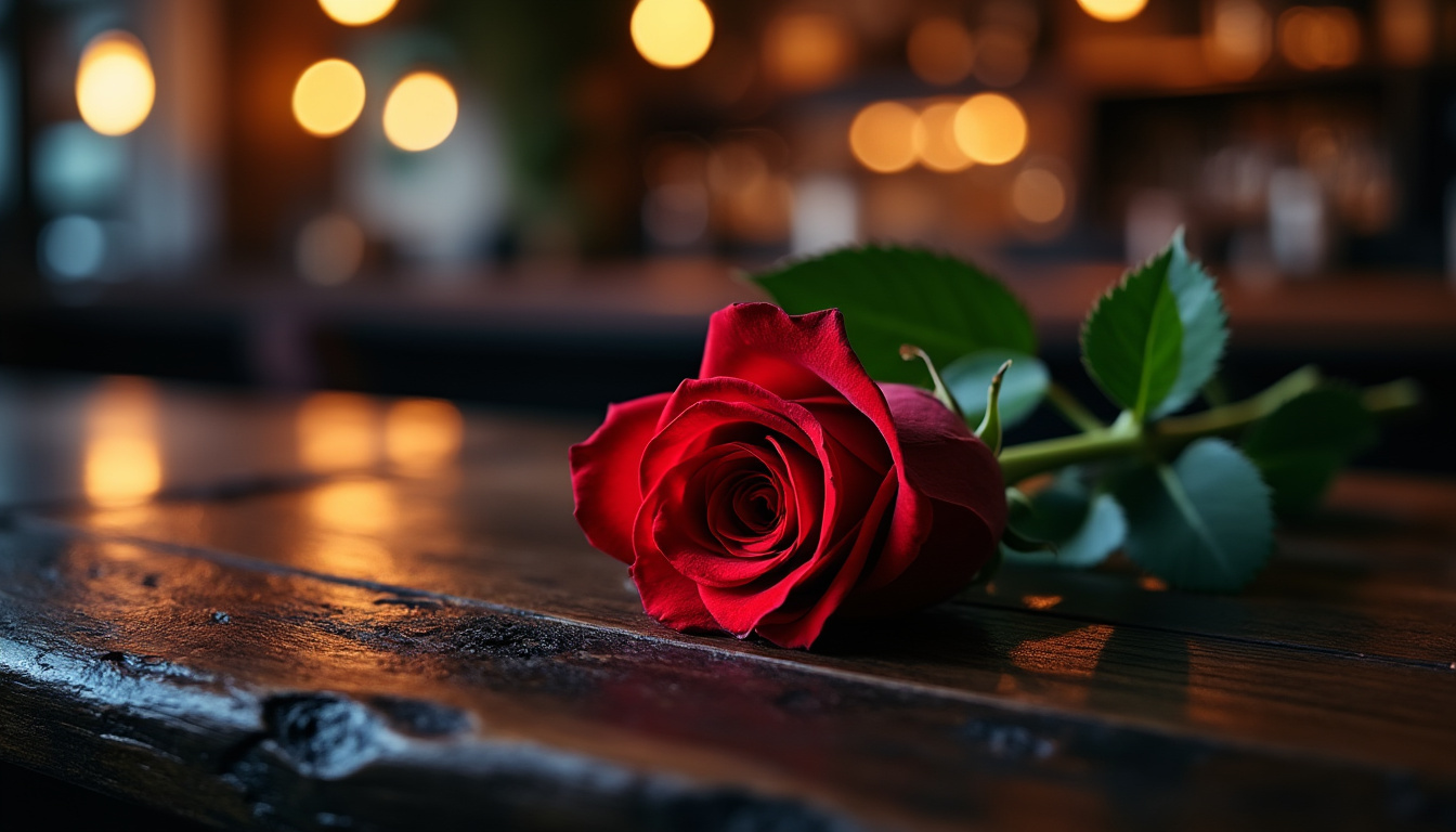 découvrez la signification de la rose rouge en amour, son symbolisme lié aux nombres, et son usage dans les contextes funéraires.