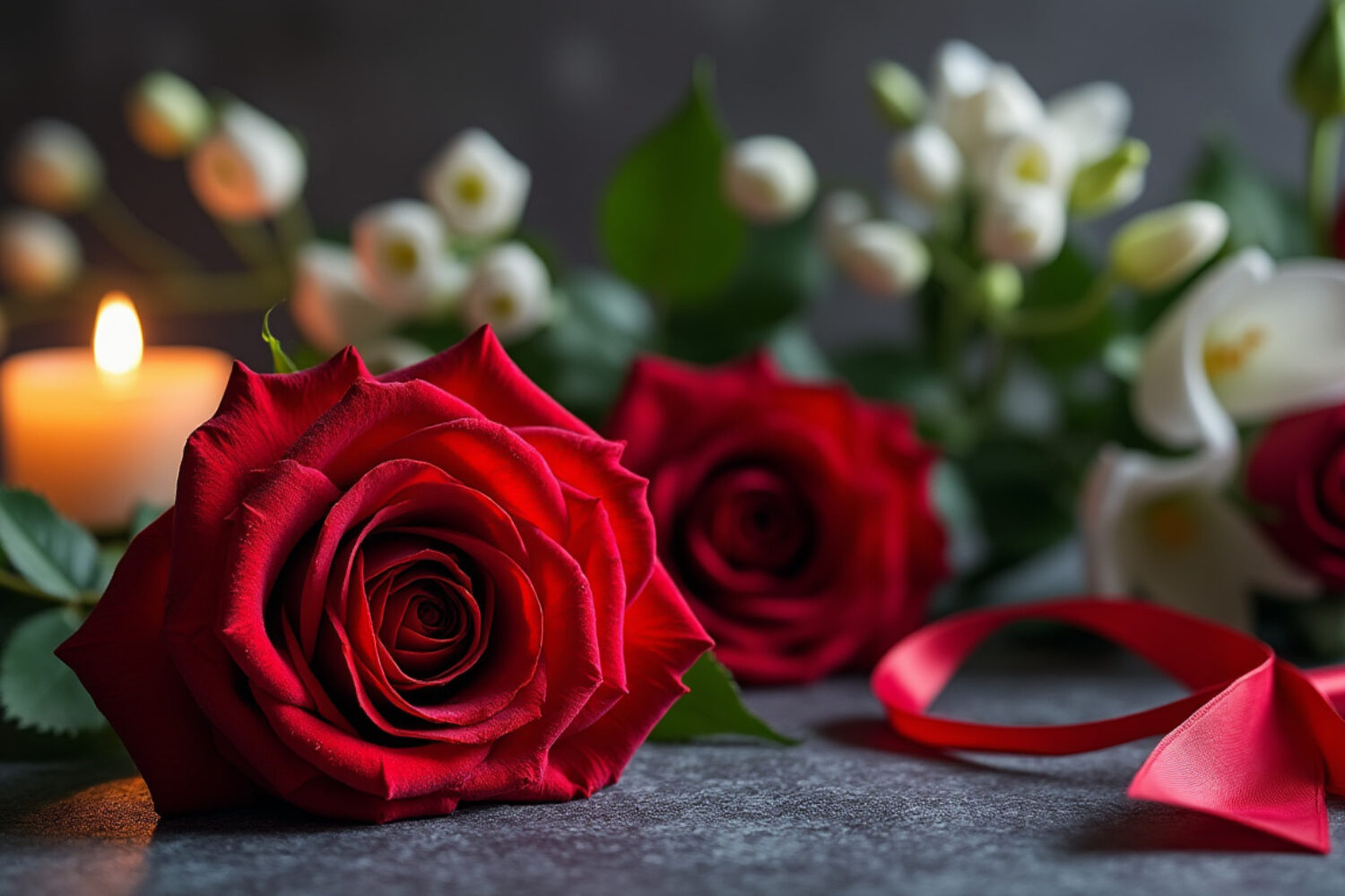 Rose rouge : signification en amour, nombre et contexte funéraire