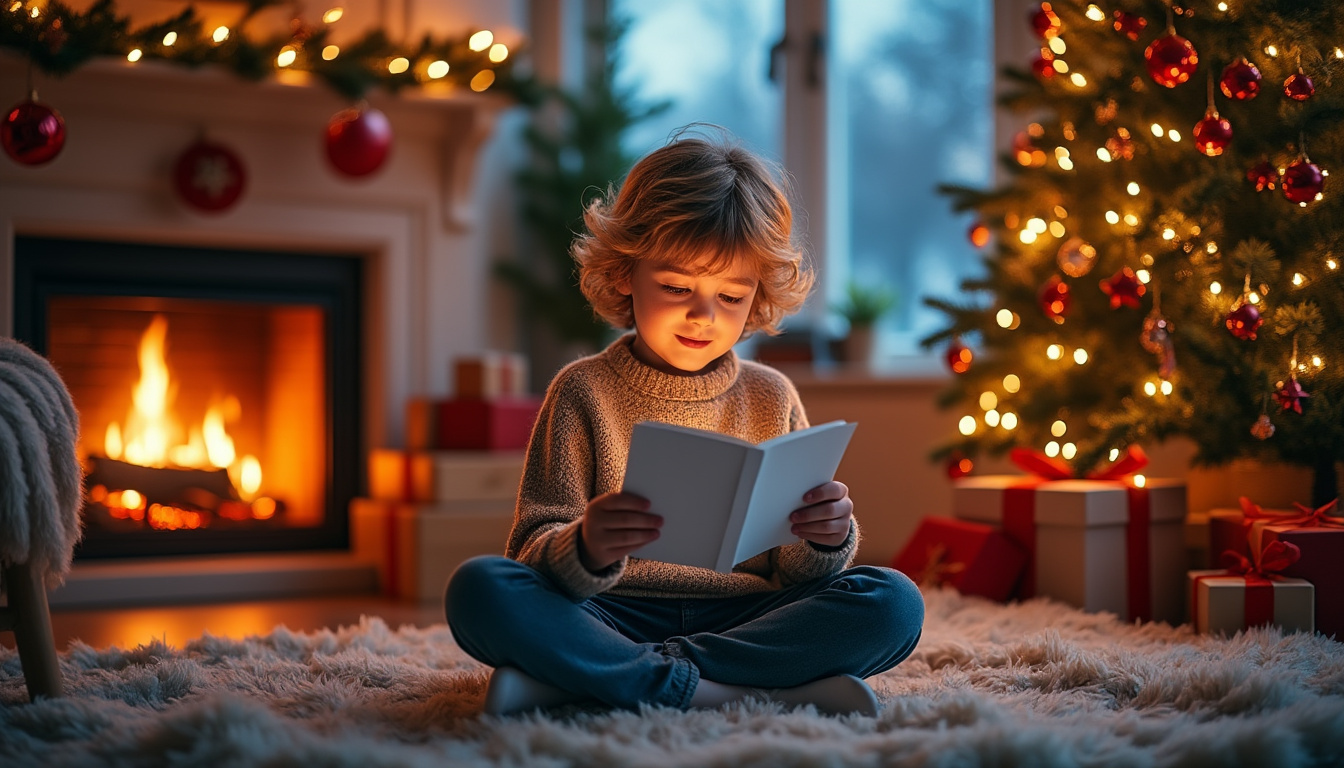 découvrez des textes de noël courts et magiques, parfaits pour enfants, adolescents ou toute la famille, pour partager la joie des fêtes avec simplicité et émotion.